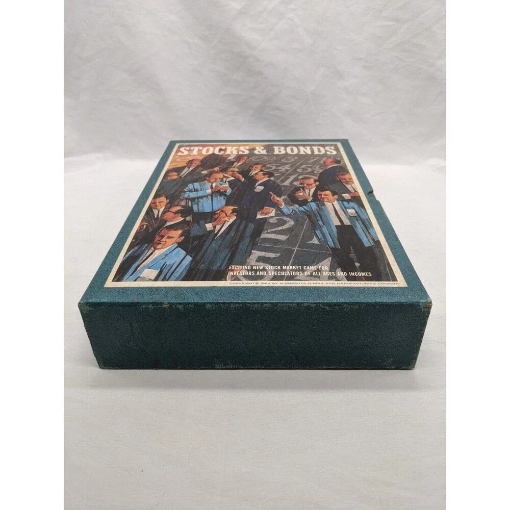 Avalon Hill Stocks And Bonds Board Game 3M Bookshelf Games
